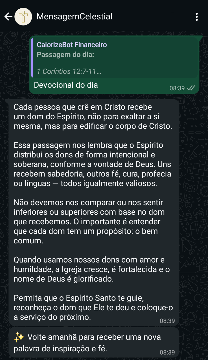 Refeições favoritas